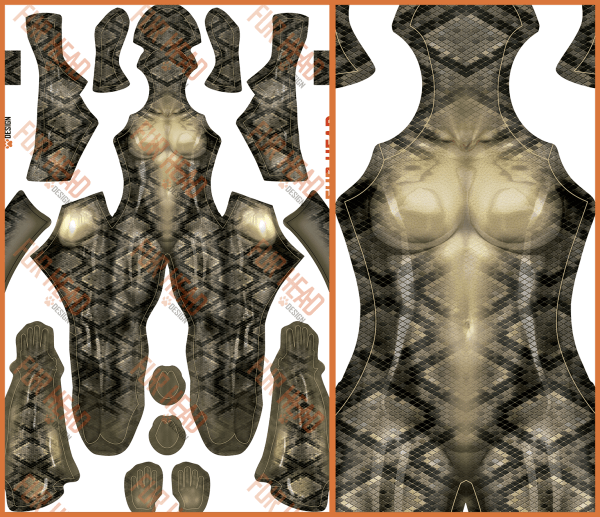 Snake Female Pattern