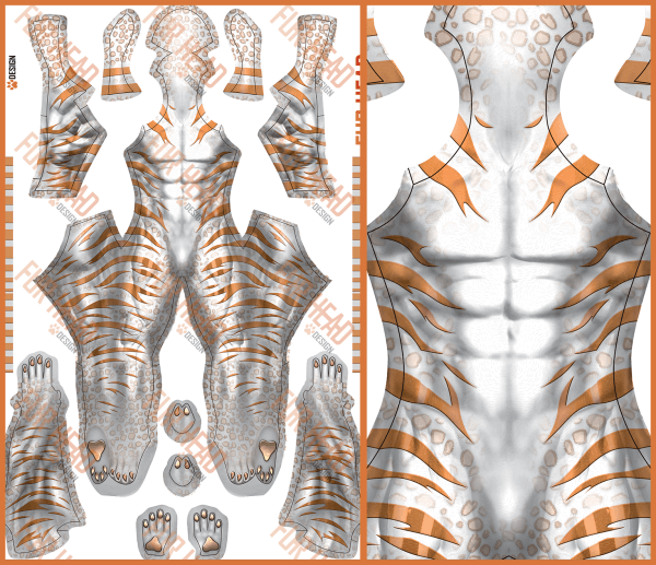 Snow Leopard Pattern