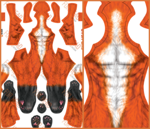 Fox Petsuit Pattern